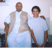 PNS and Pattabhi Jois Photo